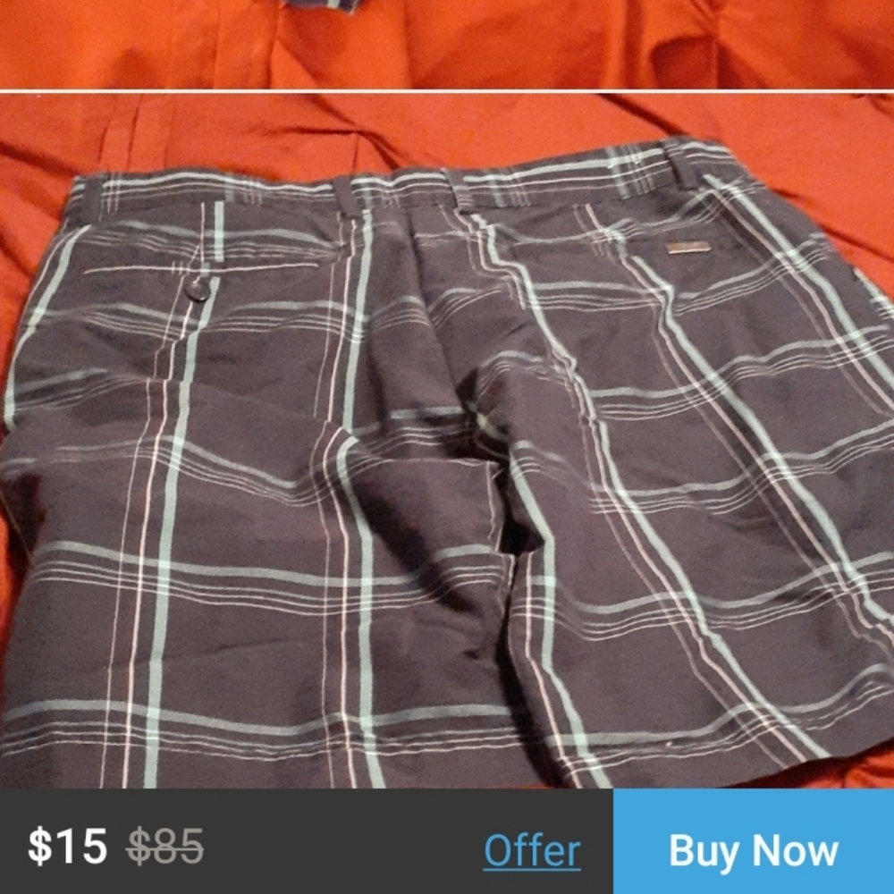 Men's Greg Norman's size 32 board shorts
